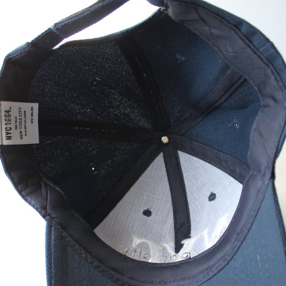 Cap/Hat New York City Manf. NYC 1664, Inc. Blue/Gray/ White Colors - Picture 3 of 9